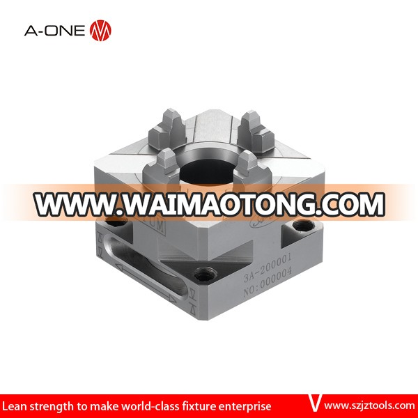 a-One Erowa Quick Manual 4 Jaw Lathe Chuck 50 for EDM Machine